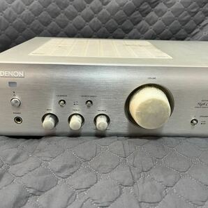 DENONデノン PMA-390RE プリメインアンプ オーディオ機器 CD AUX プレミアムシルバー 動作確認済み ジャンク（商品説明をご確認願います）の画像2