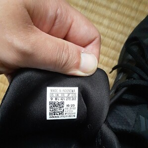 【中古品／即決／送料無料】アディダス スニーカー  ブラック 27.0cmの画像2