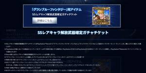 PS5 グランブルーファンタジーVSライジング　DLC ヴェイン購入特典コード　未使用