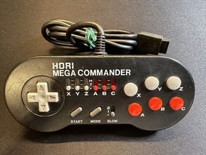 MD メガドライブ HORI ホリ MEGA COMMANDER メガコマンダー HMJ-07 コントローラー/パッド