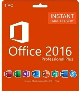 Microsoft Office 2016 professional plus for Windows 　永続ライセンス