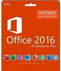 Microsoft Office 2016 professional plus for Windows 　永続ライセンス