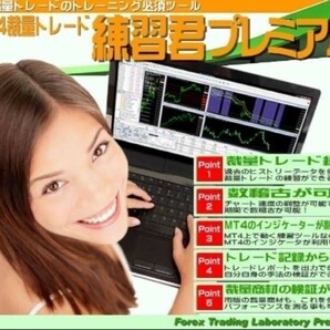 10点のみの価格！裁量トレード練習君プレミアム,バージョンアップ版 ver6.0〈本体ツール,PDFマニュアル,MP3音声〉取扱説明書付き 3/10の画像1