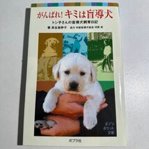 【中古】がんばれ！キミは盲導犬　トシ子さんの盲導犬飼育日記 （ポプラポケット文庫　８０３－１） 長谷島妙子／著_画像1