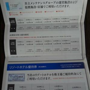 共立メンテナンス 株主優待割引券 8000円分 +リゾートホテル優待券3枚 【送料無料】 ドーミーインの画像6