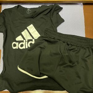 女の子ランニング練習着上下セットadidas他