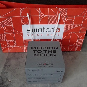 ■新品 正規保証書有り■OMEGA×SWATCH MISSHION TO THE MOON ムーンスウォッチmoonswatchオメガＸスウォッチ ミッショントゥザムーンの画像9