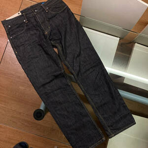 美品 GAP ギャップ デニム ジーンズ/ブラック/スリムストレートフィット W32(実寸84cm)×L30(股下78cm) ②