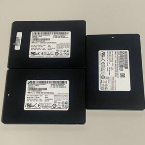 Samsung 2.5インチ 128GB SSD 3枚 MZ-7LN1280 シリーズ