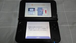 ■ニンテンドー3DSLL 本体のみ ブルー×ブラック■稼働品 難あり Nintendo 3ds ll