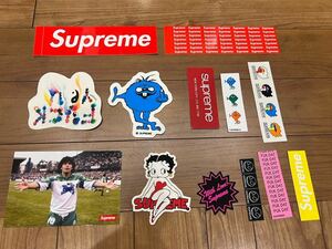 新品 Supreme ステッカー 13枚 セット box logo シュプリームmm6 ボックスロゴ Box Logo sticker 