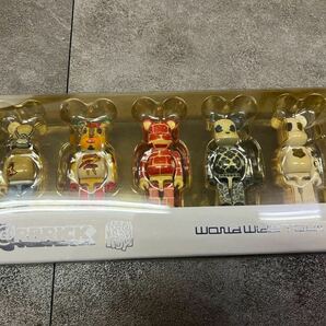 新品未開封 レア Bearbrick World Wide Tour 100% BWWT Set E Be@rbrick Bwwt Roar Guns ベアブリック メディコム トイの画像3