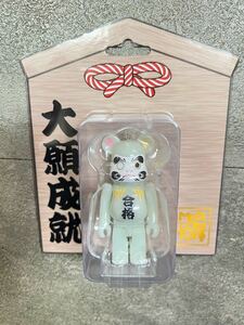 新品未開封 ベアブリック 達磨 合格 合格祈願 蓄光 だるま100% BE@RBRICK