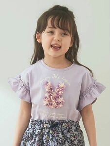 新品☆anyFAM☆モシャモシャうさぎTシャツ