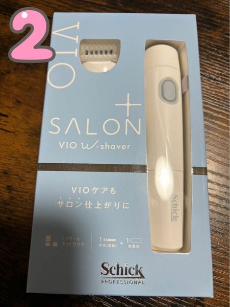 Schick(シック) サロンプラス Ｖ.Ｉ.Ｏ ダブルシェーバー②