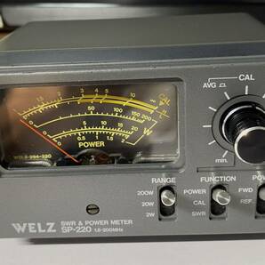 WELZ/SP-220/HF-50-144MHz/SWR-パワー計の画像1