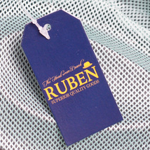 新品 RUBEN ルーベン リネンパッチワーク中折ハット フリーサイズ ネイビー_画像8