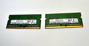 SAMSUNG メモリ 8GB DDR4 PC4-2133P　8GB 2枚 