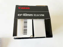 美品 Canon EF40mm F2.8 STM_画像7