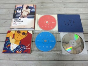 412■吉田拓郎　歩道橋の上で COUNTRY BACK STAGE DOCUMENT　DVD+CD　/　ハワイアン　ラプソディ　/　LIFE　/　LIVE'73　ジャンク現状品