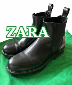 ZARA men's boots black size 43