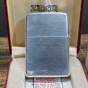 新品未使用 スターリングシルバー ZIPPO ジッポー オイルライター NO.15 STERLING 1993年製の画像3