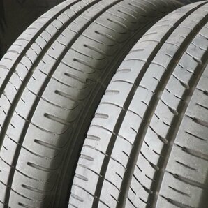 22年製 溝あり ダンロップ エナセーブ EC204 / アクア純正スチール【 185/60R15 / 5.5J 100 4H 4本 】※ホイールキャップ付きの画像5