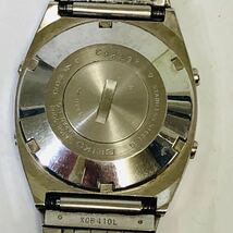 SEIKO セイコー 腕時計 クォーツ A158-5000 レトロ アラーム クロノグラフ 動作未確認 ジャンク_画像8