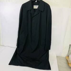 アクアスキュータム コート アウター ブラック メンズ 紳士服 ロングコート トレンチの画像3