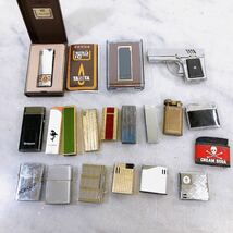 ジャンク ライター ガスライター オイルライター ZIPPO タニタ 喫煙具 動作未確認 ライター19点まとめ_画像1