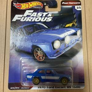 ★ホットウィール★ 1970 Ford Escort RS 1600 fast and furious フォード エスコート ワイルドスピード ワイスピ ミニカー アメ車