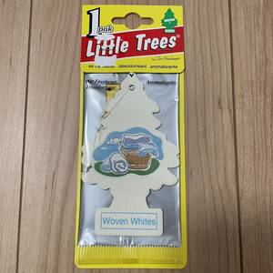 ★廃盤 リトルツリー★ Woven Whites Little Trees ウーブン ホワイツ カー香水 フレグランス エアフレッシュナー USDM JDM 北米仕様 USA