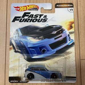 ★ホットウィール★ Subaru Impreza WRX STI fast and furious スバル インプレッサ Hot Wheels ワイルドスピード ワイスピ ミニカーの画像1