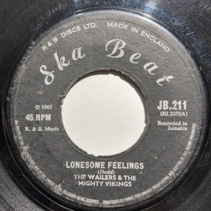 【コピス吉祥寺】WAILERS/LONESOME FEELINGS / THERE SHE GOES(JB211)