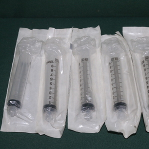 沖縄米軍使用 BD10ml Syringe シリンジ 5本セット 未開封 新品 スポイト代わり 資料用 作業用 塗装用などの画像1