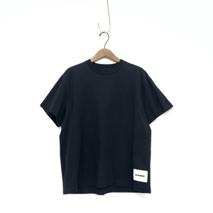 JIL SANDER ジルサンダー ロゴラベルTシャツ カットソー ブラック M J40GC0001 J45048