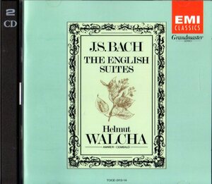 2CD (即決) ヘルムート・バルヒャのチェンバロで/ バッハのイギリス組曲全６曲