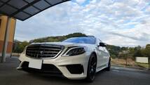 Ｓ６３仕様！ＺＥＥＳマフラー＆後席モニター＆フルアンビエントの豪華装備☆メルセデスベンツ S５５０Ｌ☆3本ステアリング☆サンルーフ！_画像4