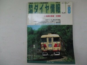 鉄道ダイヤ情報No.40・1987年8月号