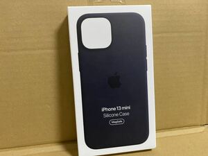 新品未開封 純正品 iPhone 13 mini シリコーンケース ミッドナイト MM223FE/A