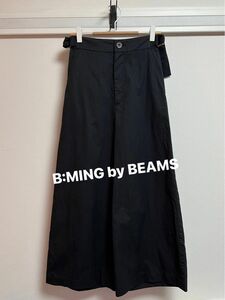 B:MING by BEAMS ガウチョパンツ Sサイズ/黒 レディース ワイドパンツ