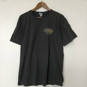 《 H 695》RON JON ロンジョン 半袖Tシャツ バックプリント サーファー アウトドア XL グレー トップス 1円スタート アメリカ古着 古着卸の画像3