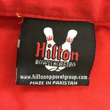 《 H 691》Hilton ヒルトン 半袖ボーリングシャツ スポーツ 2XL 赤 トップス 1円スタート アメリカ古着 古着卸_画像3