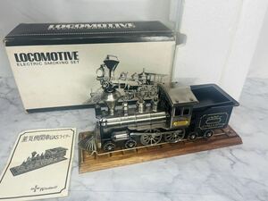 Windmill 蒸気機関車 GASライター 箱付き LOCOMOTIVE ELECTRIC SMMKING SET WINDMILL ガスライター 昭和レトロ　レア　アンティーク 置物