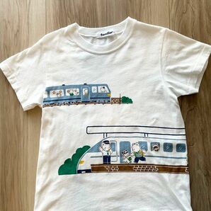 ファミリア　おはなしTシャツ　乗り物　120