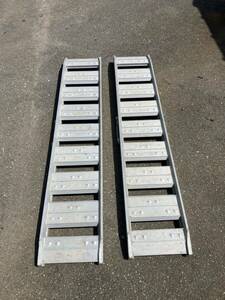  Toyama . water city .. receipt limitation (pick up) aluminium bridge length some 180cm width 35cm thickness 7.5cm