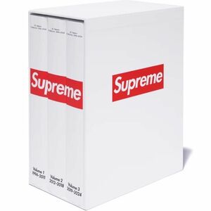 Supreme 30 Years T-Shirts 1994-2024 Book (3-Volumes) "White"