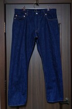 KOJIMA GENES 児島ジーンズ RNB-102S 15oz セルビッチスリムストレート W38　桃太郎ジーンズ　IRON HEART　Levi's_画像2