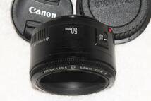 キヤノン CANON EF 50mm F1.8 II (2型） 美品 最終型_画像2