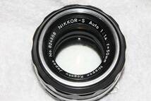 ニコン Nikon ニッコール NIKKOR-S Auto 50mm F1.4 非Ai 山爪_画像3